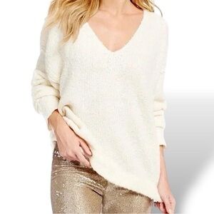 Free People Oversized Alpaca Blend Sweater Sz S